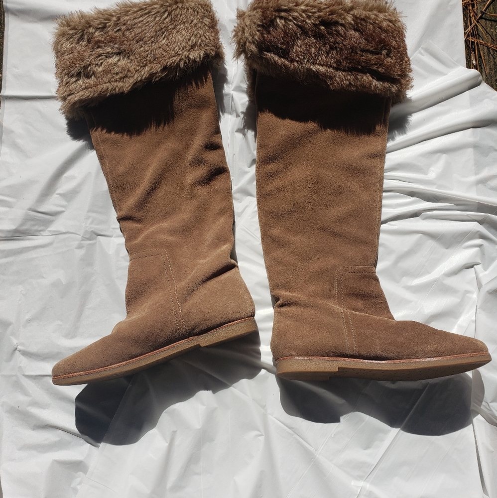 Sam Eldman Suede Weather Proof  Knee High Boots 👢. - Picture 5 of 10
